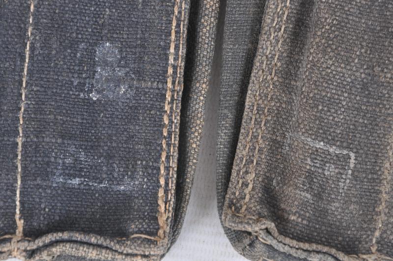WW2 German MP40 Pouch Pair 1943