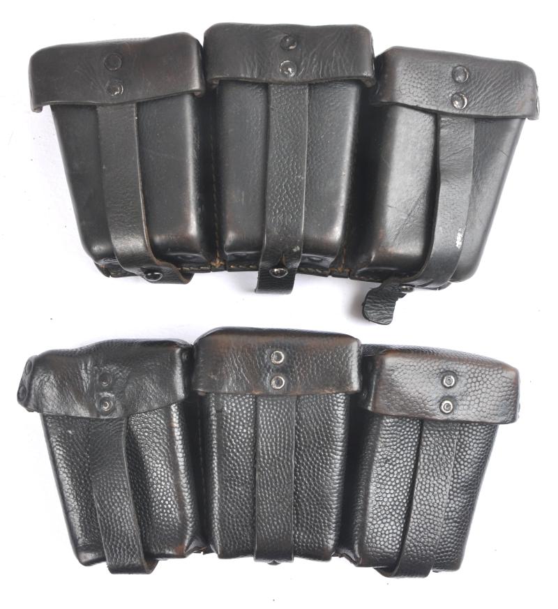 WW2 German K98 Cartridge Pouch Pair