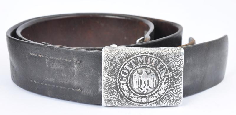 WW2 German Army Belt & Buckle 1937/39