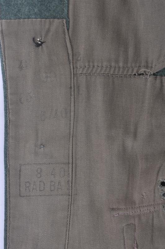 WW2 German Infantry M36 Tunic & Shoulder Boards 1940