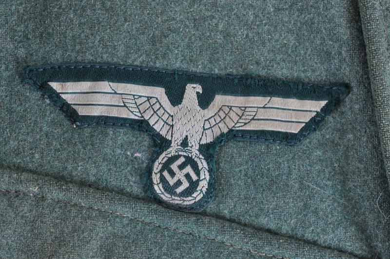 WW2 German Infantry M36 Tunic & Shoulder Boards 1940