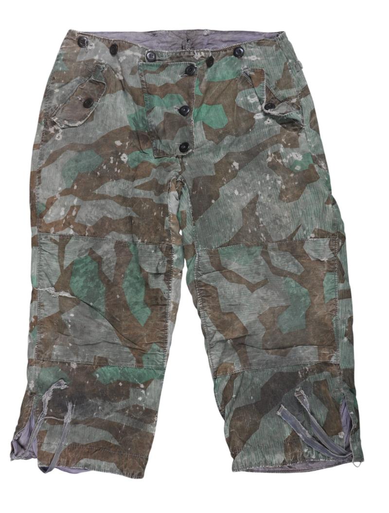 WW2 German Splinter Camouflage Padded Winter Trousers