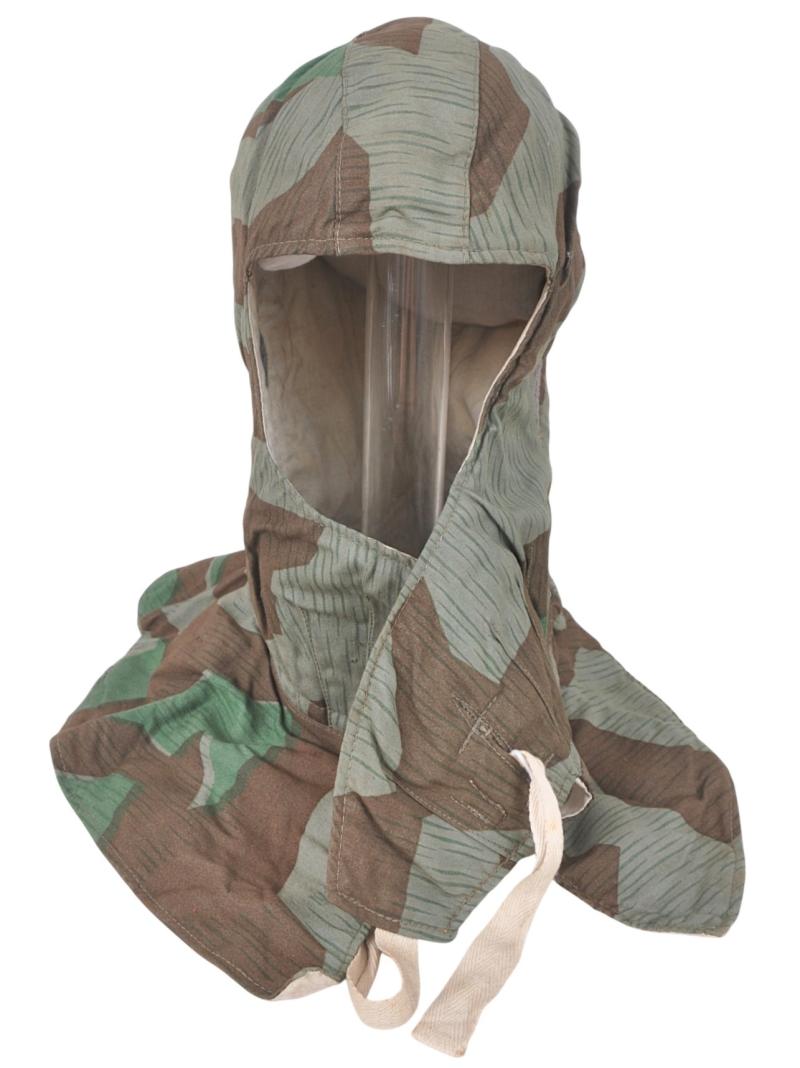 WW2 German Splinter Camouflage Winter Hood