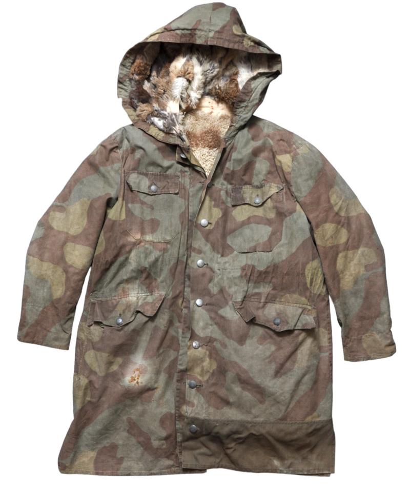 WW2 German Waffen-SS Charkov Parka In Italian Camouflage