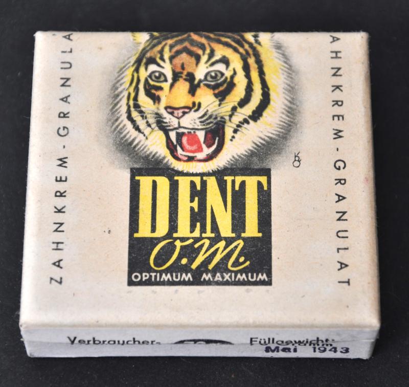 WW2 German ' Dent' Zahnkrem ( Toothpaste )