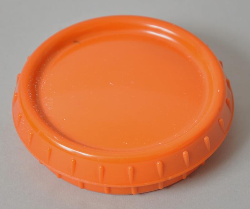 WW2 German Fat Dish - Orange Bakelite