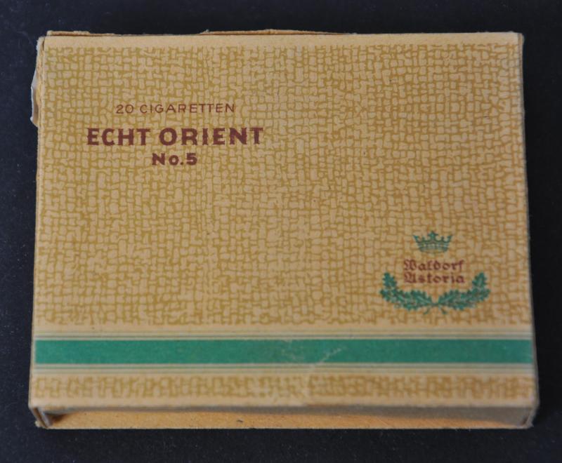 WW2 German Cigarettes ' Echt-Orient No.5'