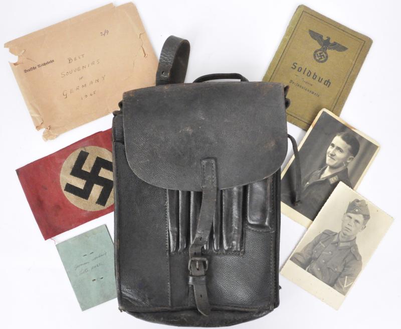 WW2 British Soldiers 'Best Souvenirs Of Berlin' Grouping - Tiger Tank Interest