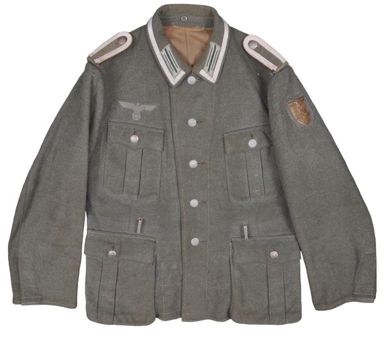 WW2 German M40 Infantry Tunic With Krim Shield