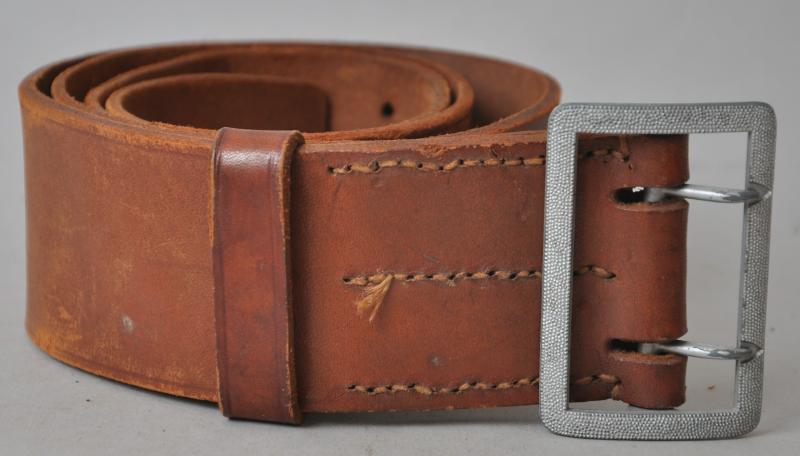 WW2 German Brown Leather Officers Belt