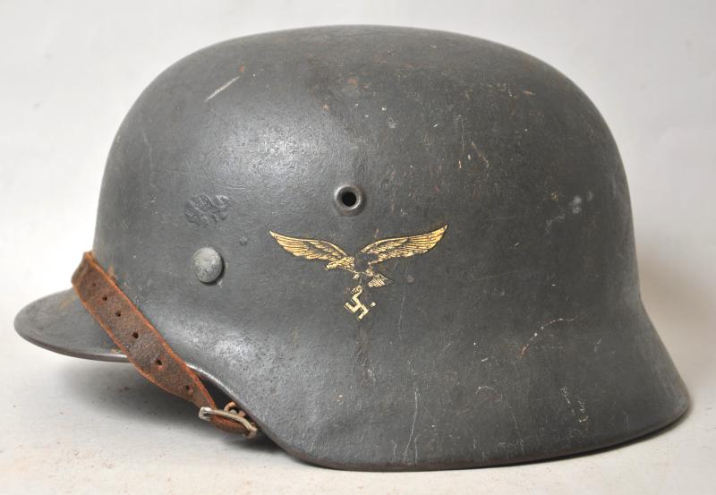 WW2 German M40 Single Decal Luftwaffe Helmet