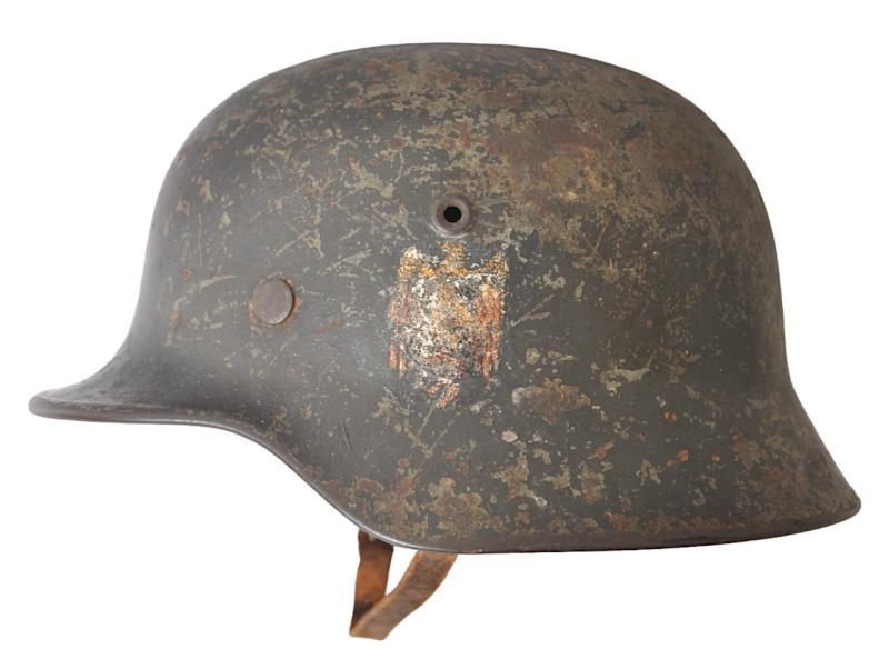 WW2 German M40 Single Decal Reissue Army Helmet