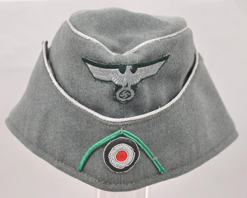 WW2 German Jager/Gebirgsjager Officer Side Cap