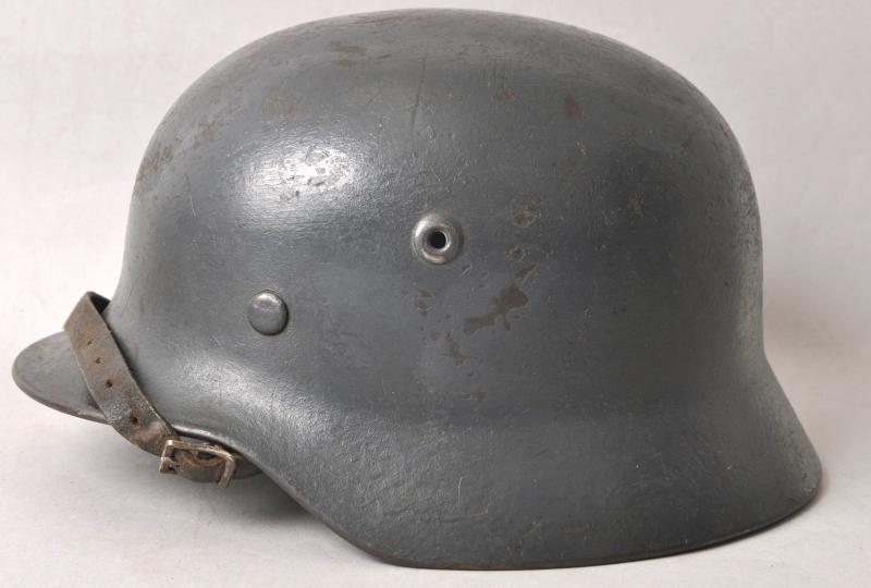 WW2 German M40 Reissue Luftwaffe Helmet - Double Named Liner