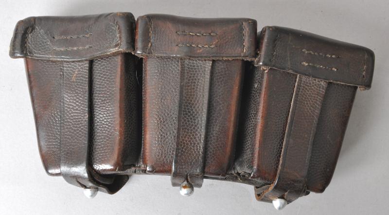 WW2 German Luftwaffe K98 Pouch - LBA & Flak Unit Marked 1938