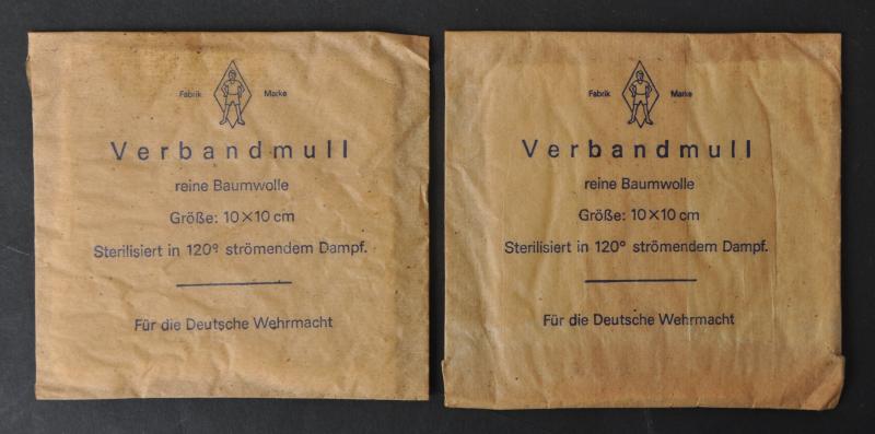 WW2 German Wehrmacht 'Verbandmull' Dressing Gauze