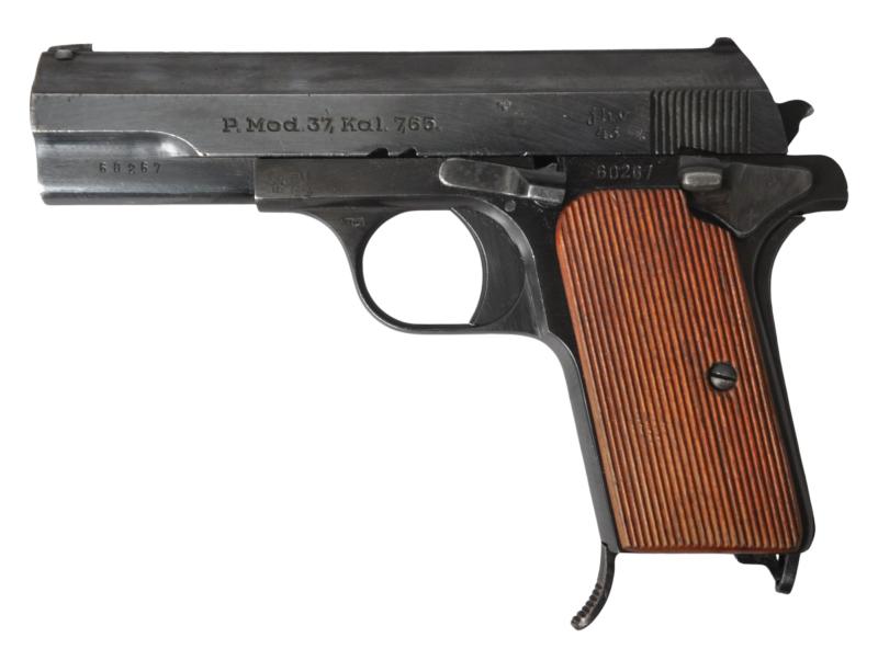 WW2 German Femaru M37 Pistol - Marked 'jhv43'