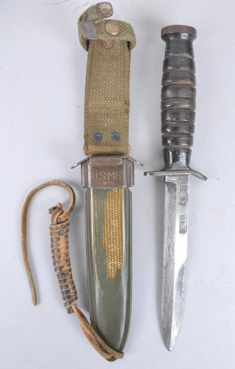 WW2 US Rare Maker M3 Fighting Knife - Kinsfolks Maker