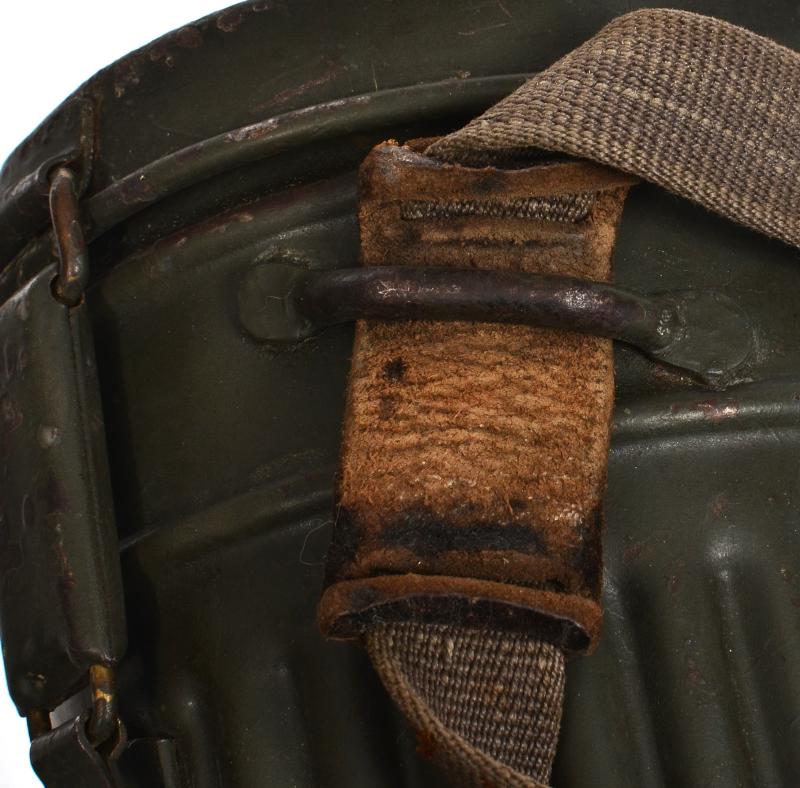 WW2 German Matching Numbers Gas Mask Set with June 1944 Dated Filter