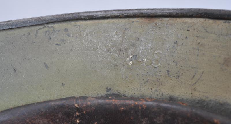 WW2 German Army M35 Sawdust/Woodchip Normandy Camouflage Helmet