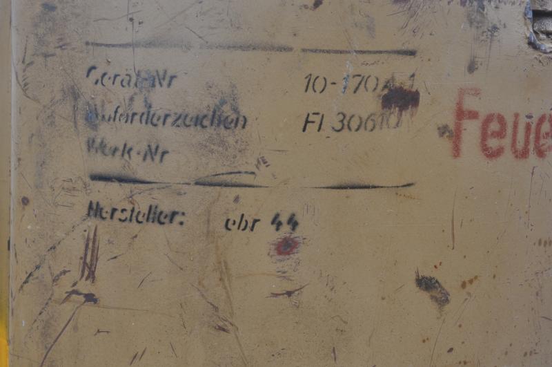 WW2 German Fallschirmjager Kraftstoff Fuel Drop Container