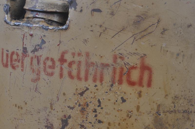 WW2 German Fallschirmjager Kraftstoff Fuel Drop Container