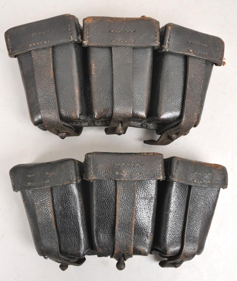 WW2 German K98 Cartridge Pouch Pair 1940/41