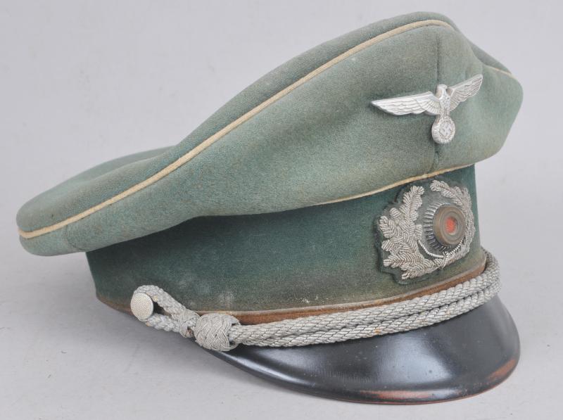 WW2 German Infantry Officers Peaked Cap