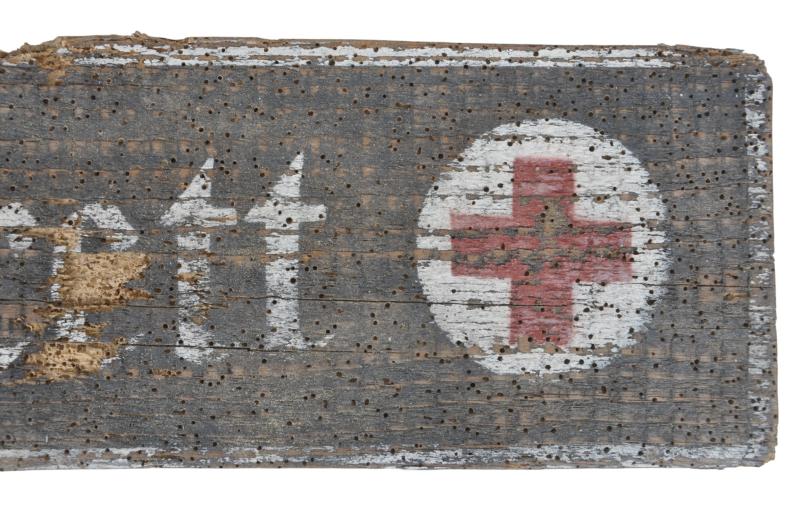WW2 German 'Lazarett' ( Field Hospital )  Sign