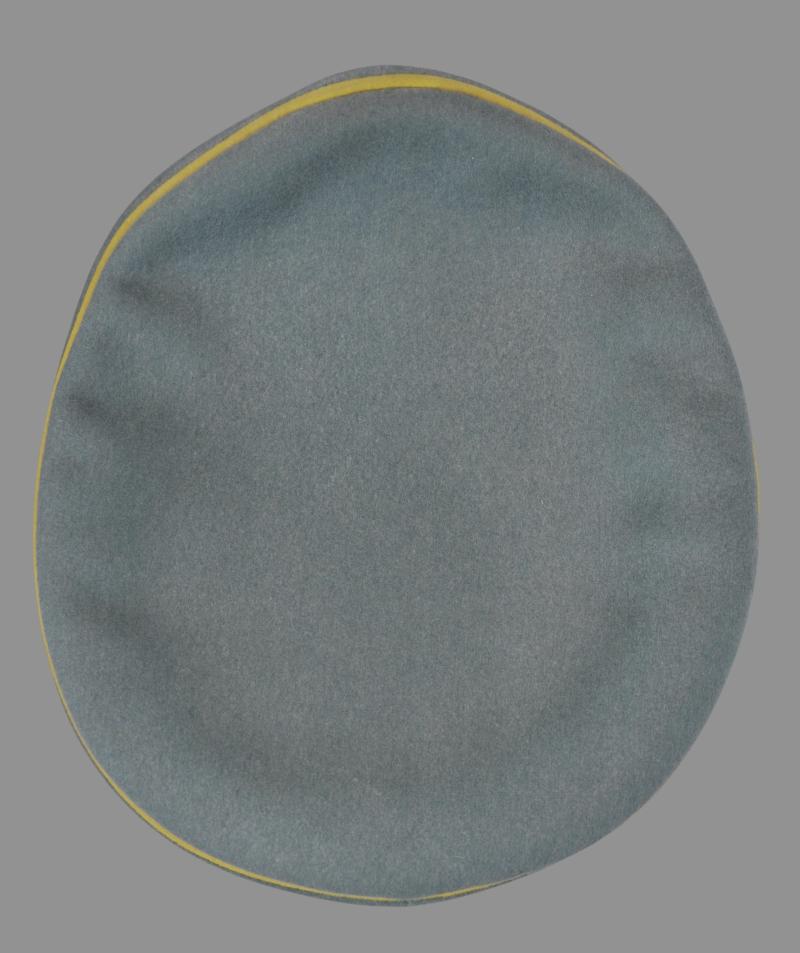 WW2 German Double Erel Signals Officer Peaked Cap