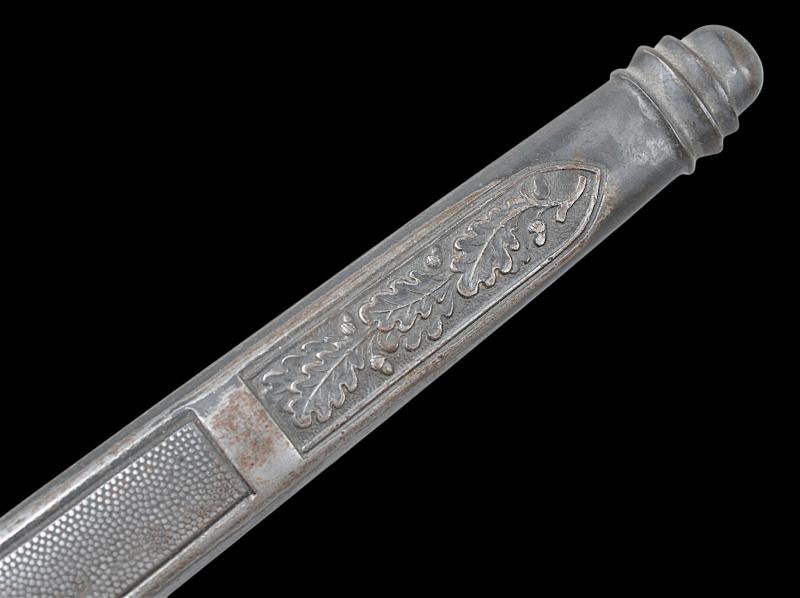 WW2 German Luftwaffe Dagger , Hanger & Knot :- Scarce Maker Arthur Schuttelhofer & Co