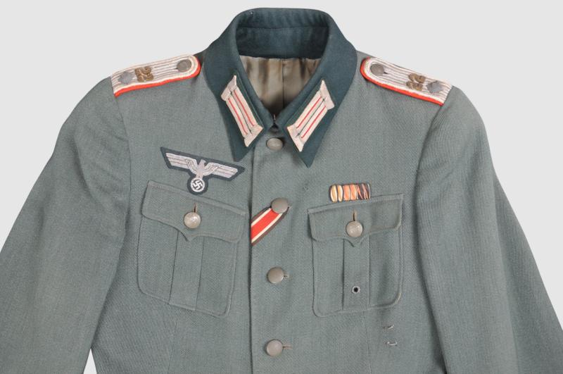 WW2 German Artillery Officers Tunic From The 22nd Artillery Regiment