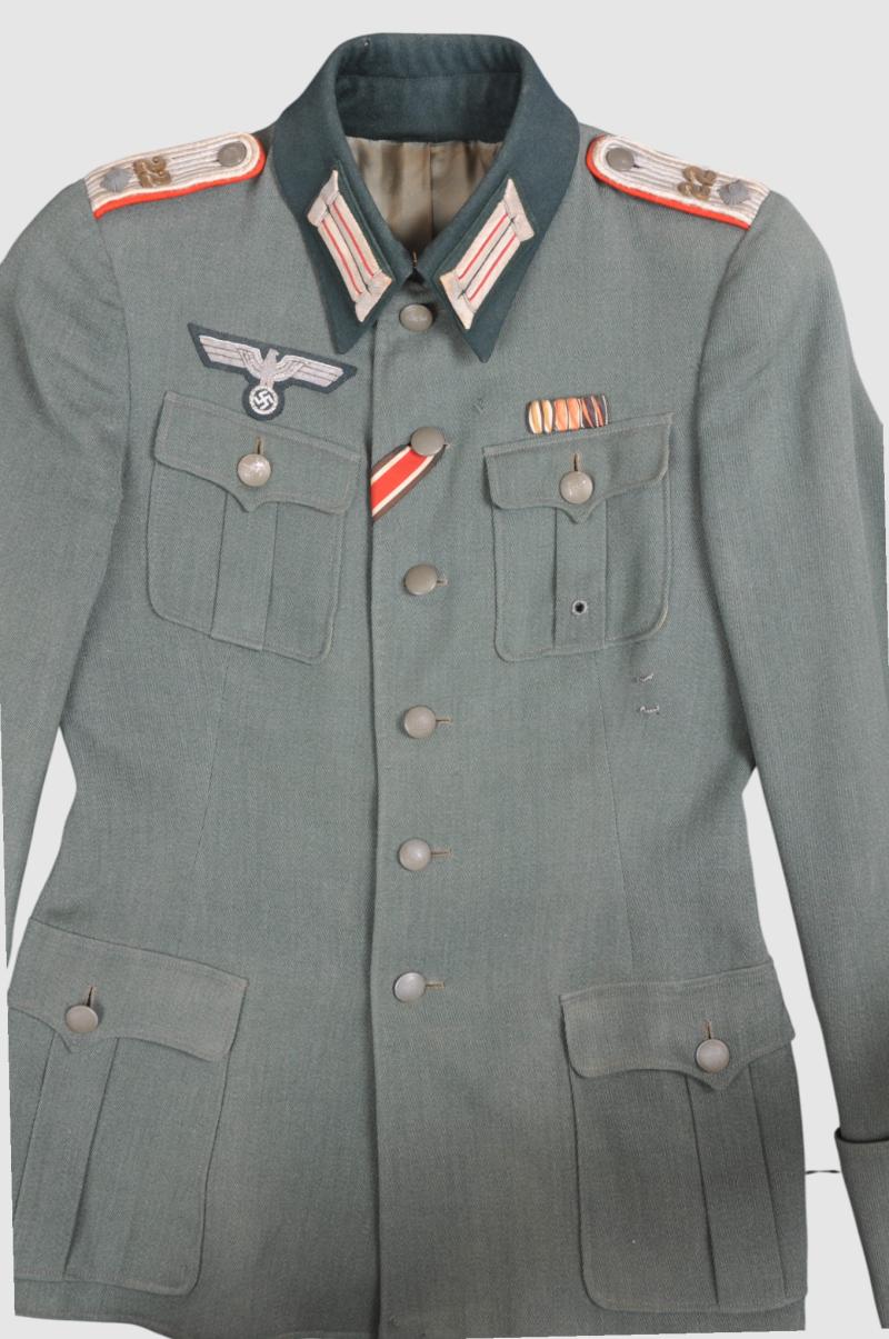 WW2 German Artillery Officers Tunic From The 22nd Artillery Regiment