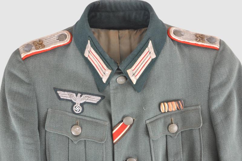 WW2 German Artillery Officers Tunic From The 22nd Artillery Regiment