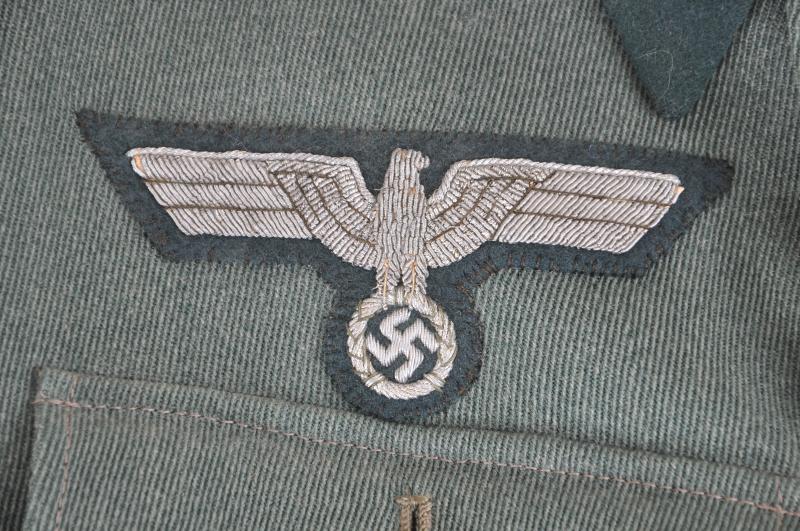 WW2 German Artillery Officers Tunic From The 22nd Artillery Regiment
