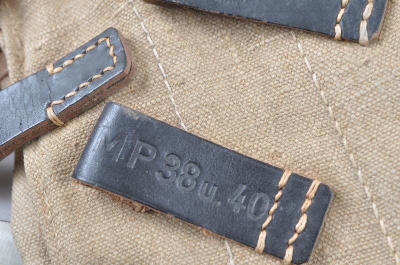 WW2 German MP40 Magazine Pouch With Loading Tool Pouch 1943