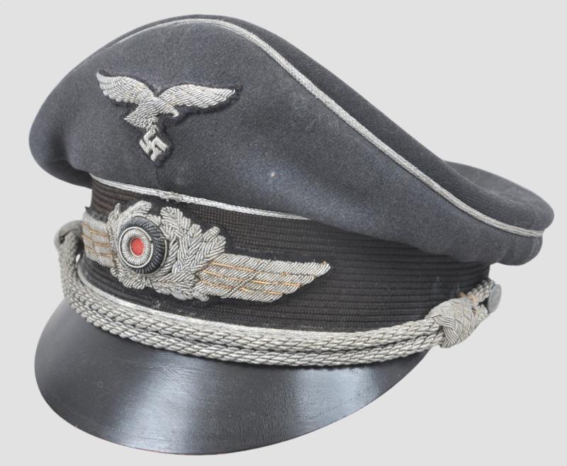 WW2 German Luftwaffe Officers Cap By Clemens Wagner