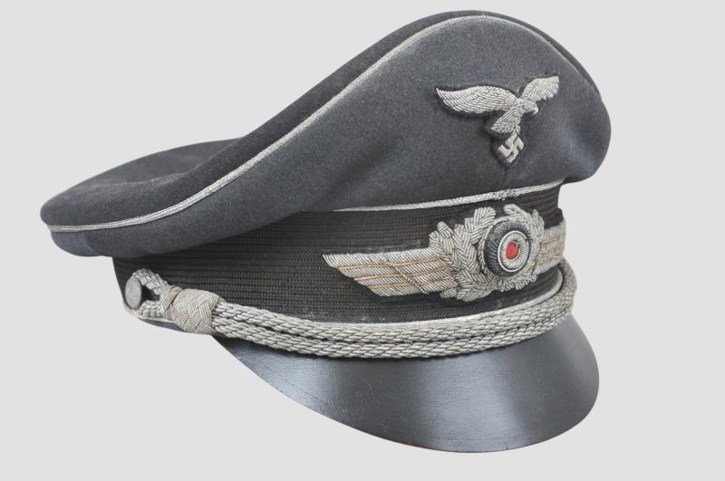 WW2 German Luftwaffe Officers Cap By Clemens Wagner