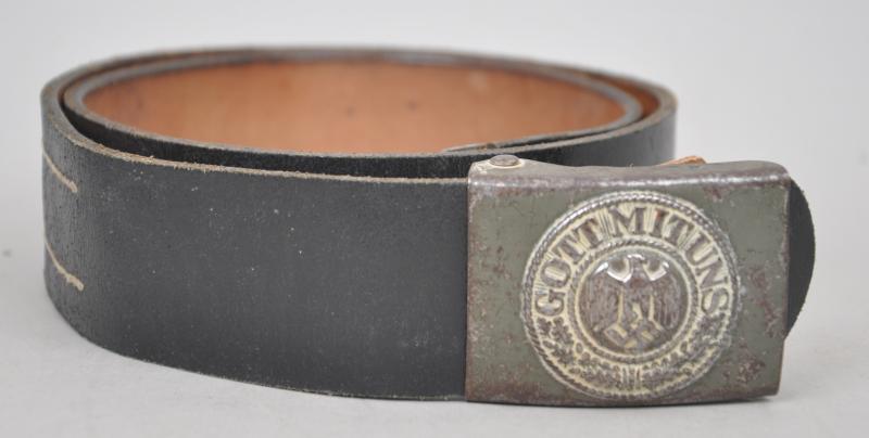 WW2 German Army Belt & Buckle