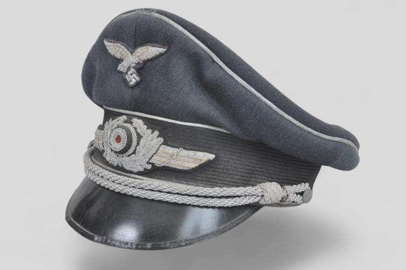 WW2 German 'Double Erel' Luftwaffe Officers Cap