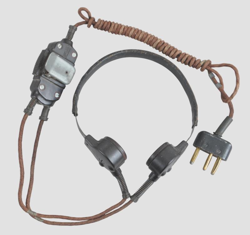 WW2 German Panzer Throatmikes