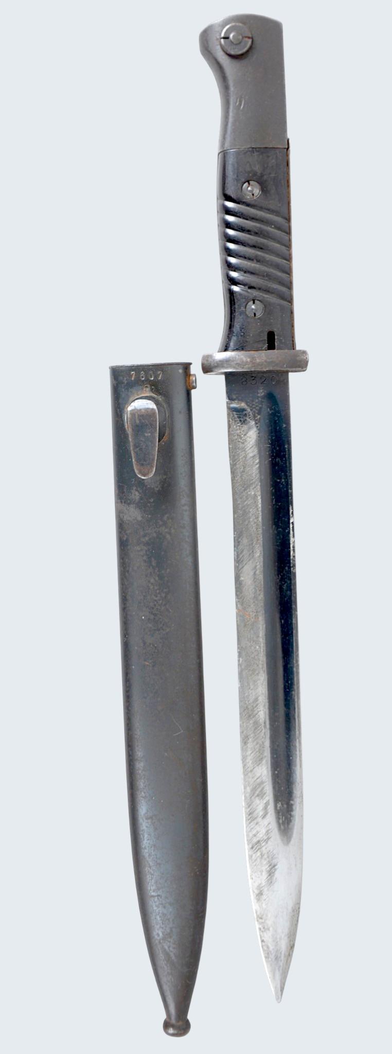 WW2 German K98 Bayonet & Scabbard 1941