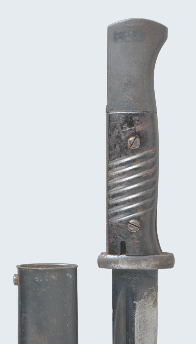 WW2 German K98 Bayonet & Scabbard 1941