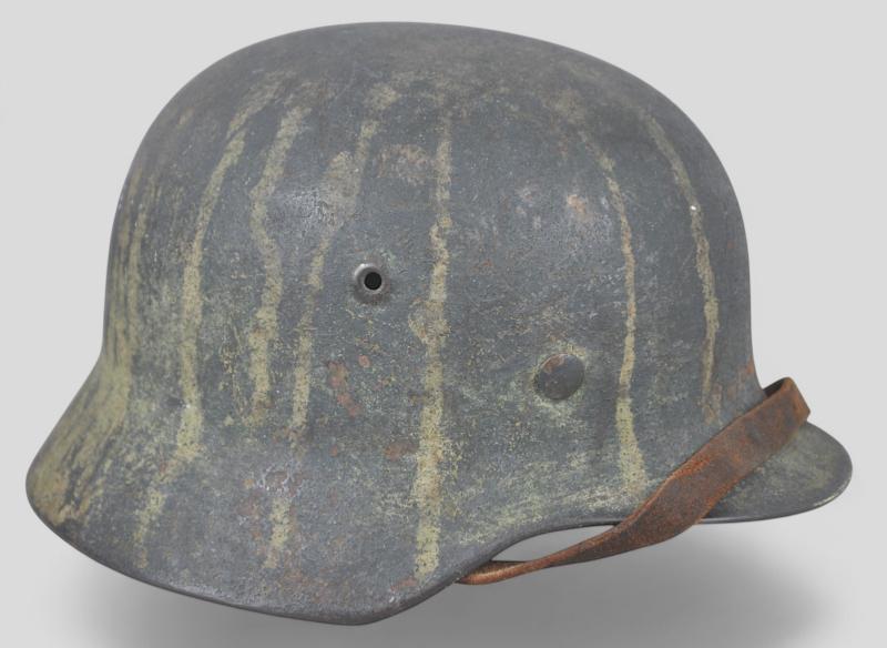 WW2 German Camouflage M40 Single Decal Luftwaffe Ground Combat Helmet