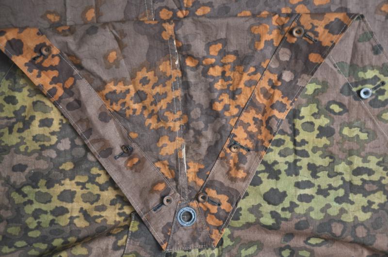 WW2 German SS Zeltbahn - Oakleaf A Camouflage