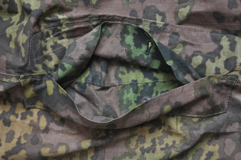 WW2 German SS Zeltbahn - Oakleaf A Camouflage