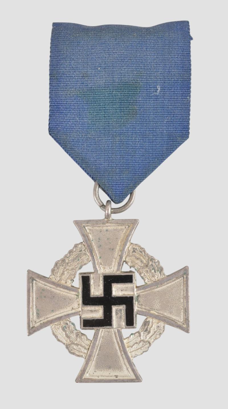 WW2 German National Faithful Service Medal 25 Years